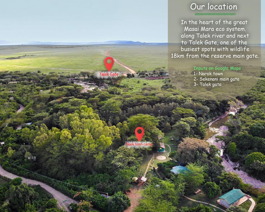 Talek Bush Camp , Masai Mara Hotel Buitenkant foto